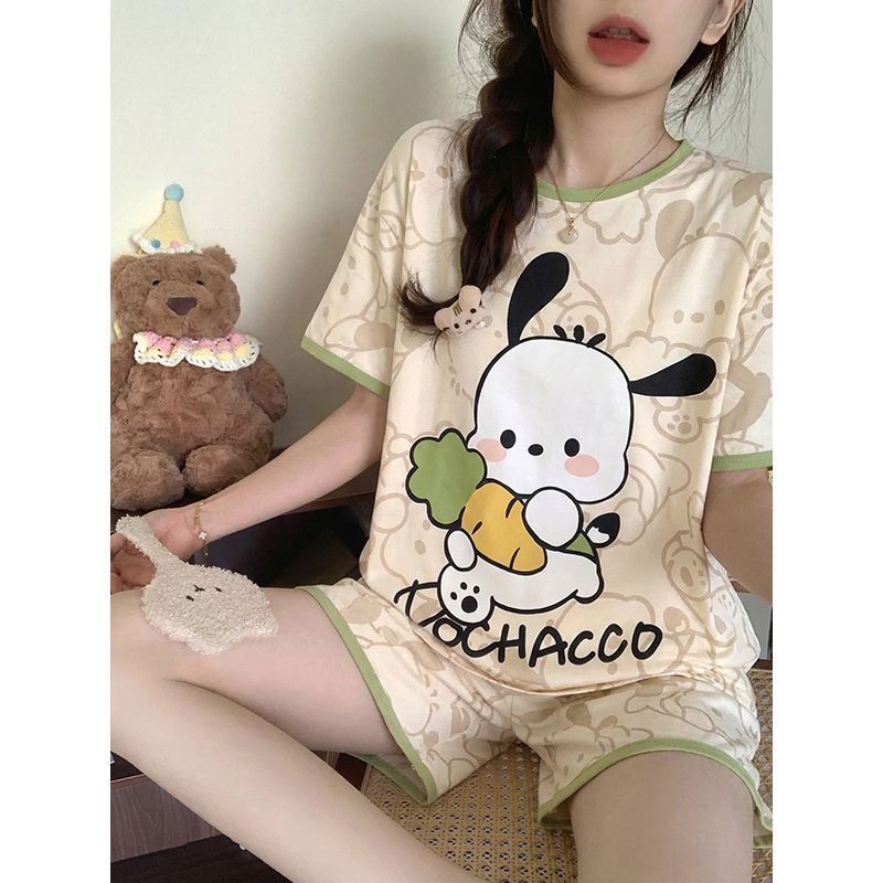 Summer Clothes - Pijamas Mais Vendidos Pochacco Novo Conjunto