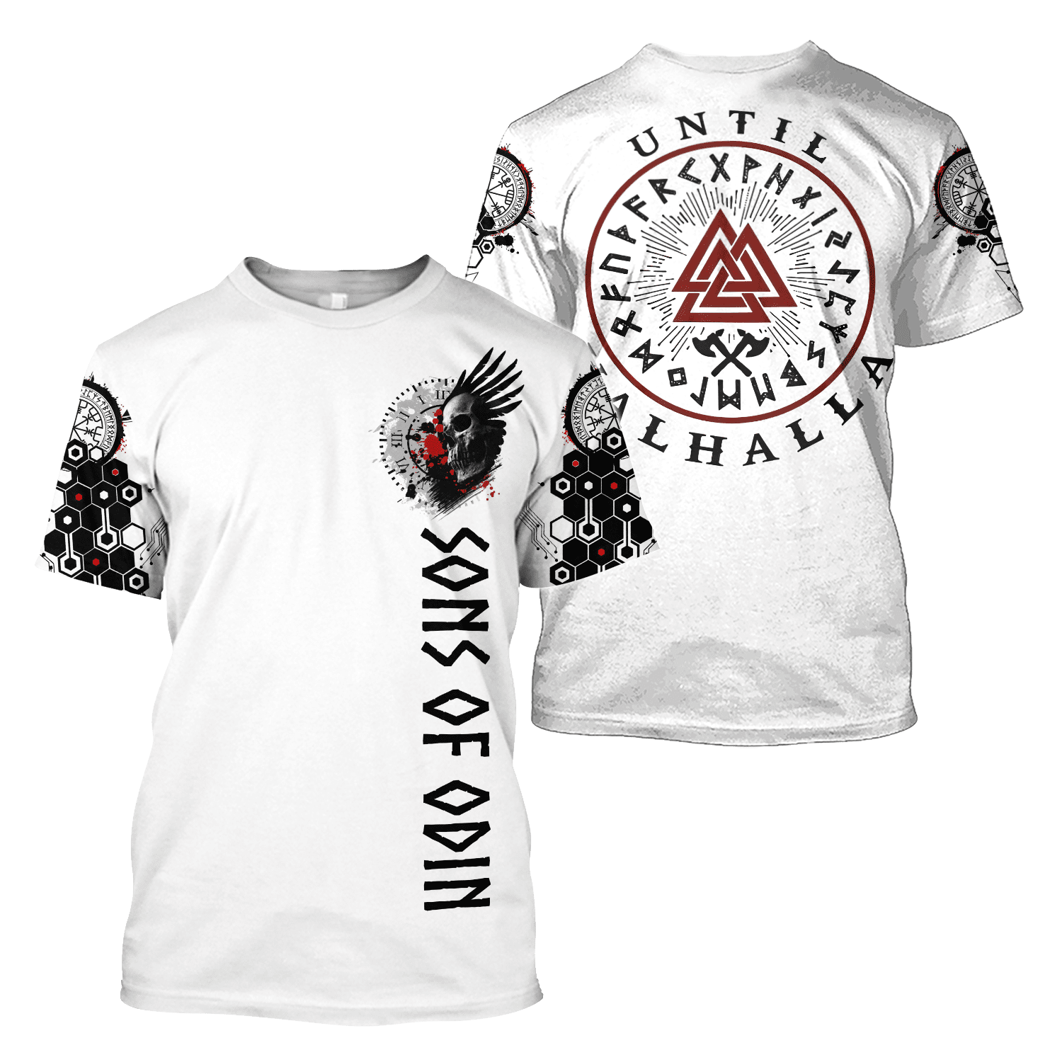 Summer Viking Clothing - Verão 2022 viking místico símbolo antigo