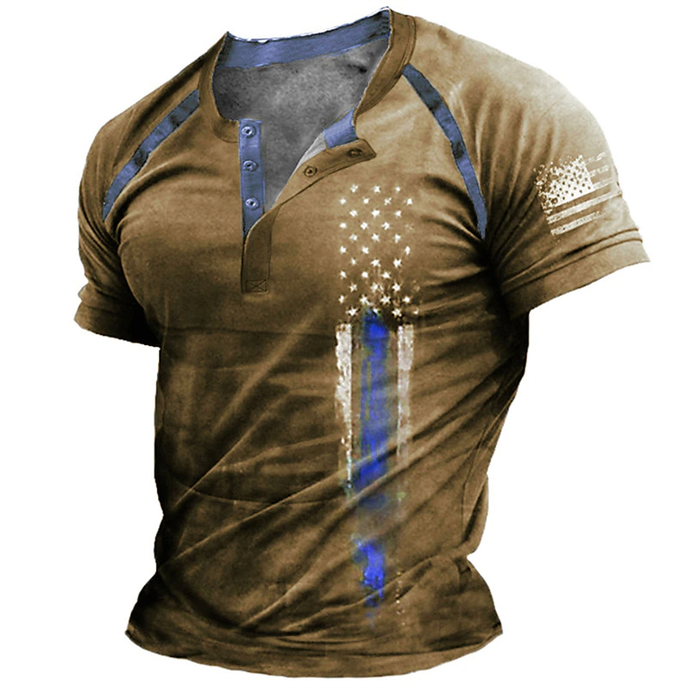 Summer Clothing Line - Camisa Masculina Engraçada com Estampa 3D