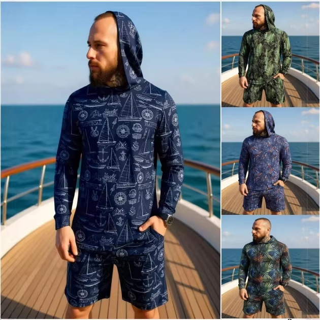 Summer Clothing Line - Conjunto de Duas Peças com Estampa