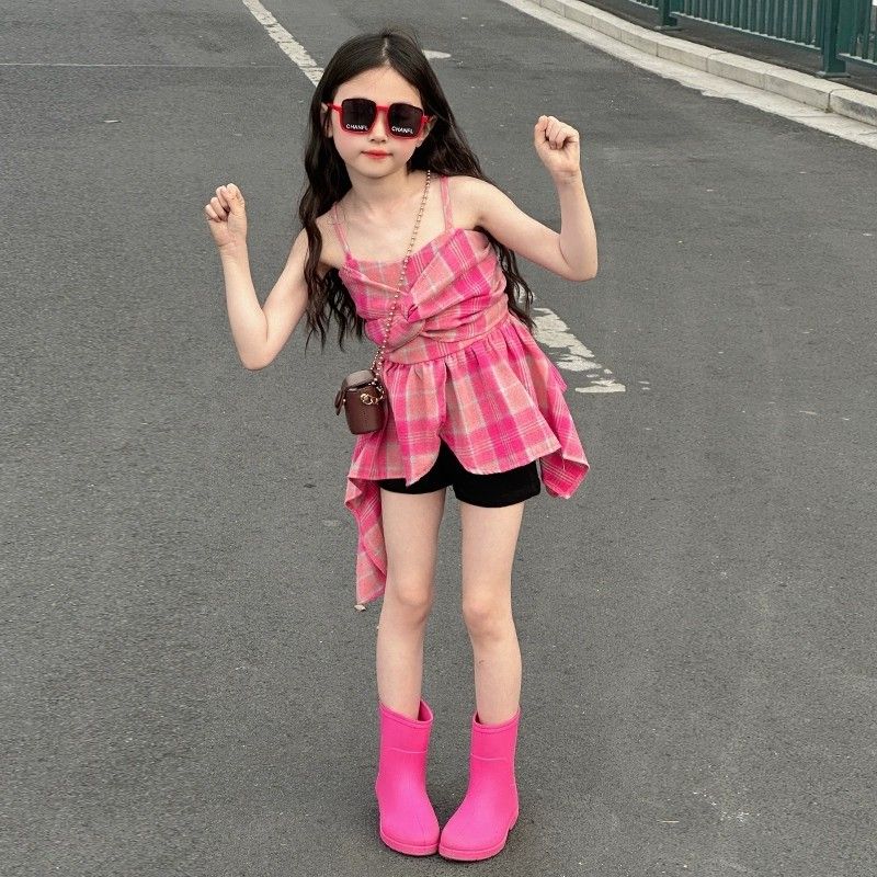 Summer Clothing Teen Girls - Conjunto de roupas infantis roupas coreanas