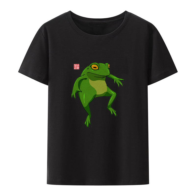 Summer Clothing Essentials Women - Engraçado relaxo sapo meme impressão essencial