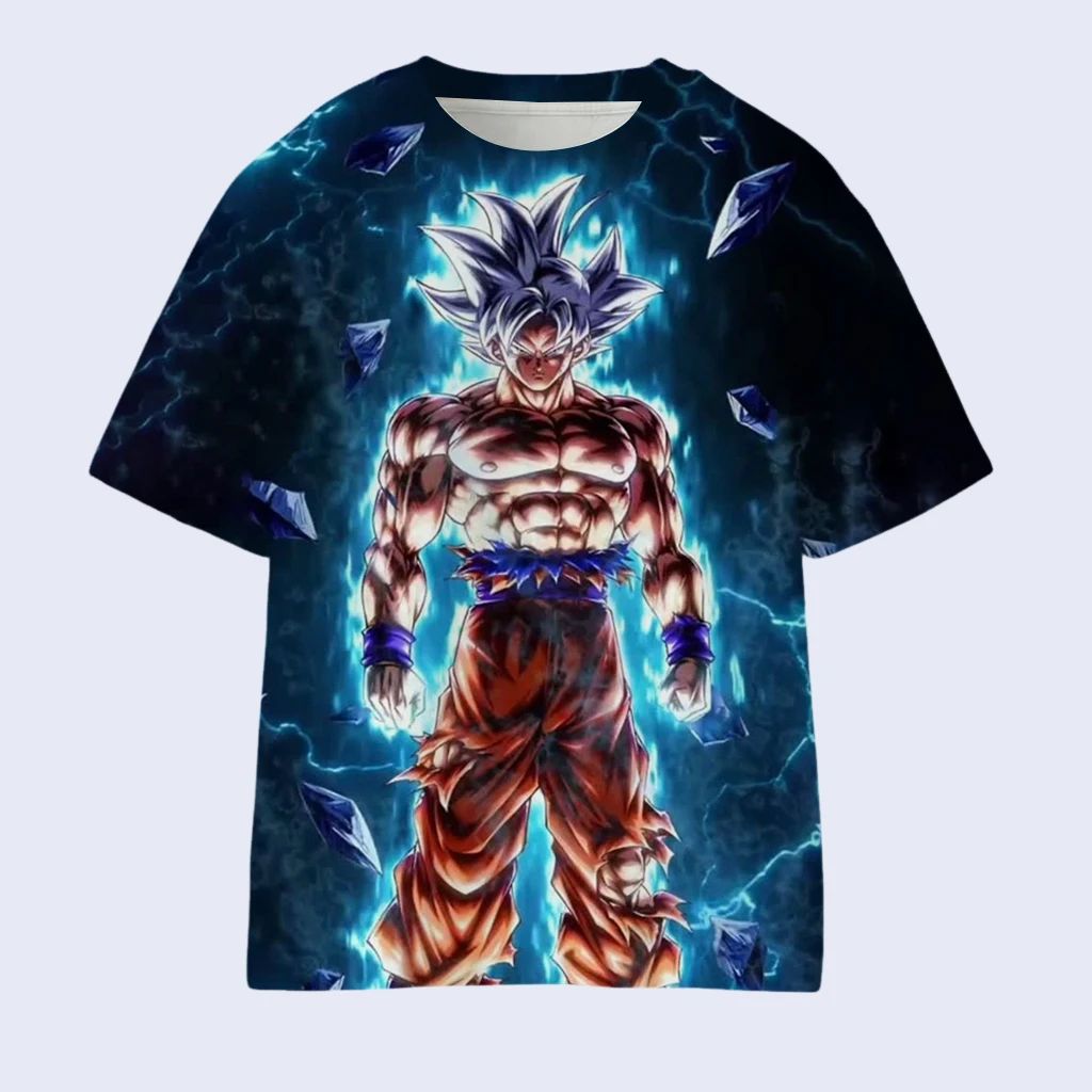 Summer Clothing Layering - Camiseta 3D Estampada de Personagens Clássicos