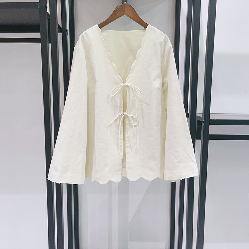 Crop Blouse Linen - Nova Blusa Bordada Boho Vintage 2026