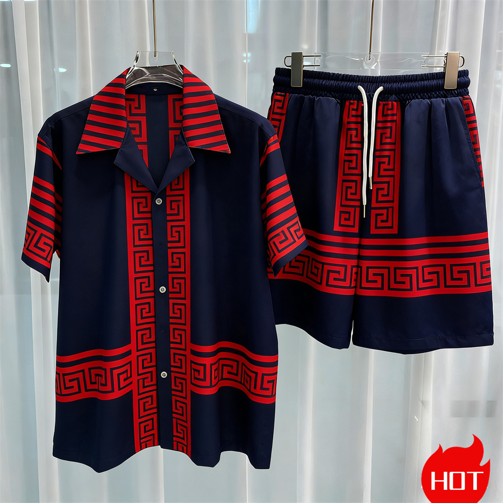 Conjunto masculino de duas peç - Summer Clothing Line avaliação e preço