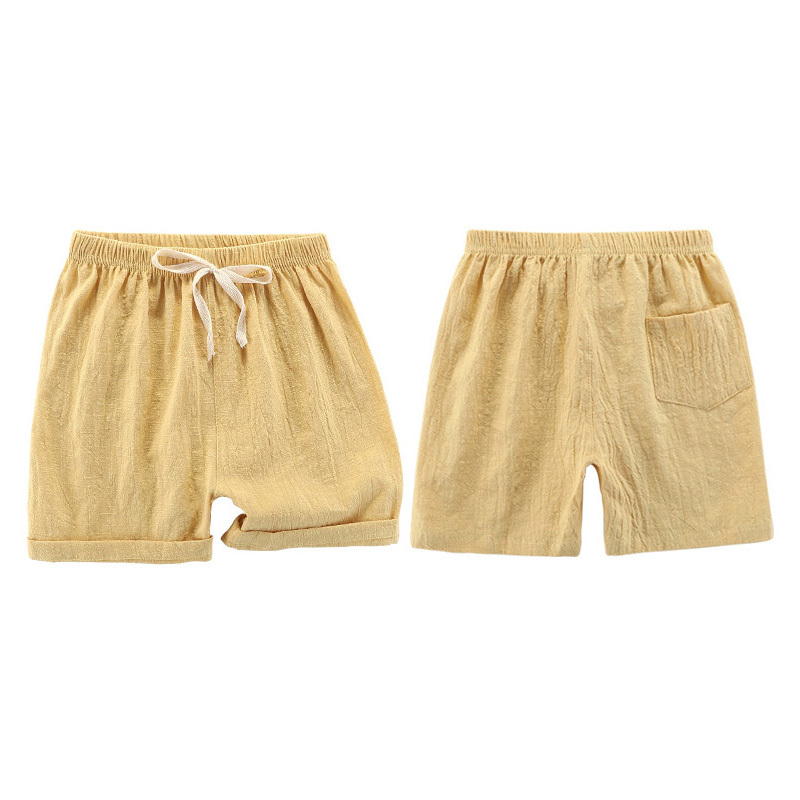 Algodão e shorts de linho para - Summer Clothing Teen Girls avaliação e preço