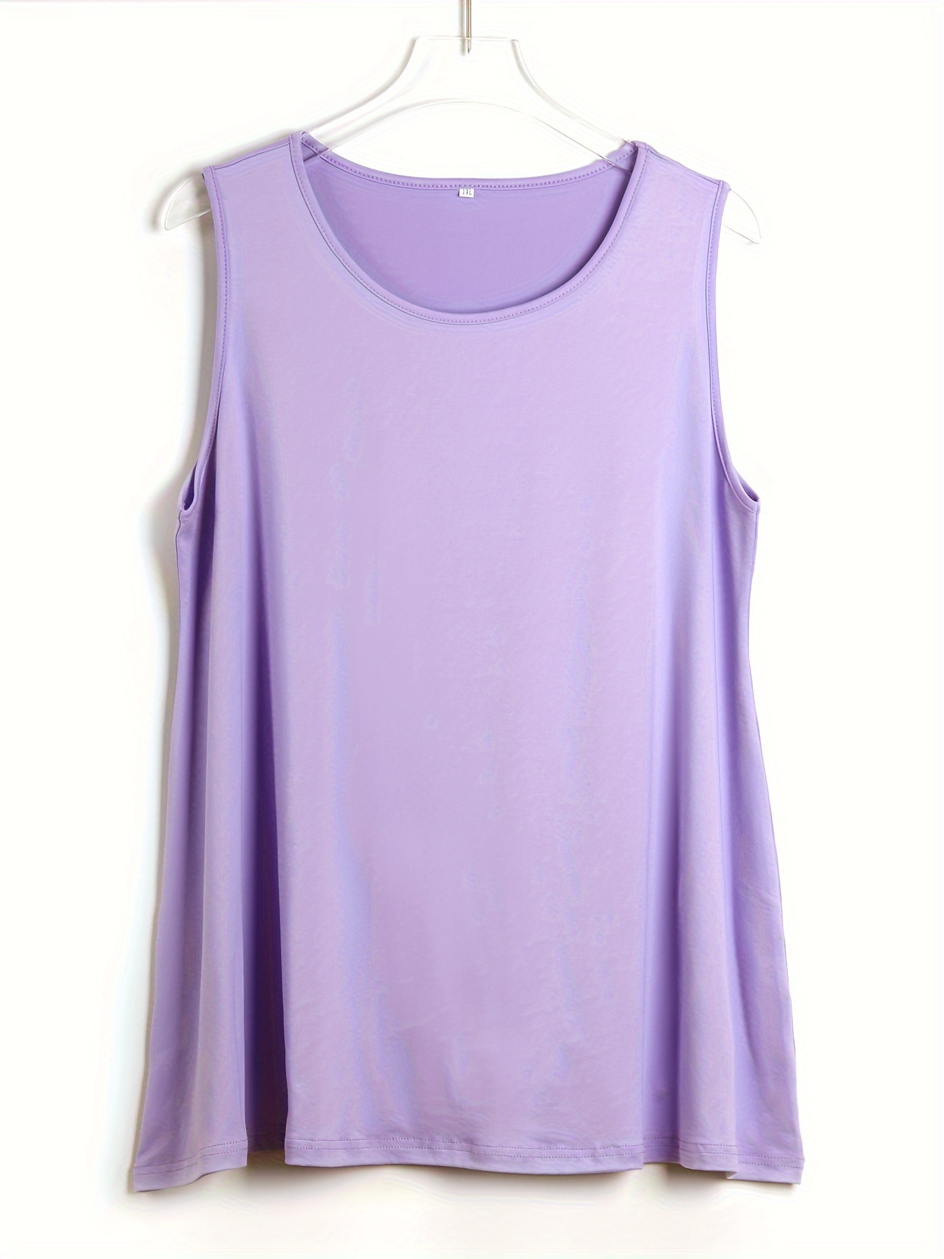 Plus size simples sólido regat - Summer Upf Clothing avaliação e preço