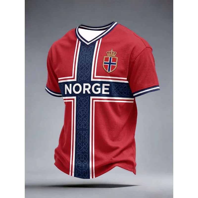 Camisa de Futebol da Noruega N - Summer Viking Clothing avaliação e preço