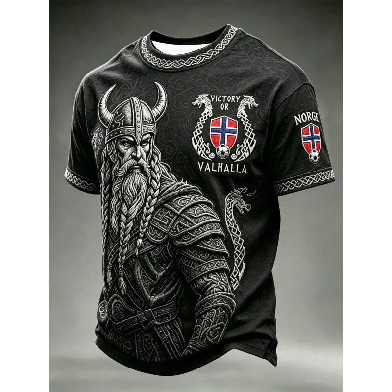 Camisa de Futebol da Noruega N - Summer Viking Clothing avaliação e preço