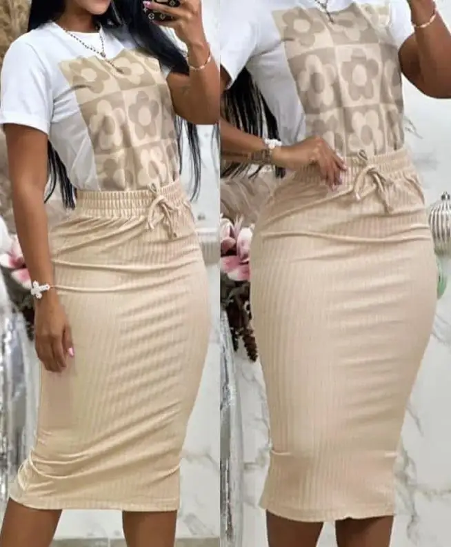 Feminino floral gráfico impres - Summer Clothing Juniors avaliação e preço