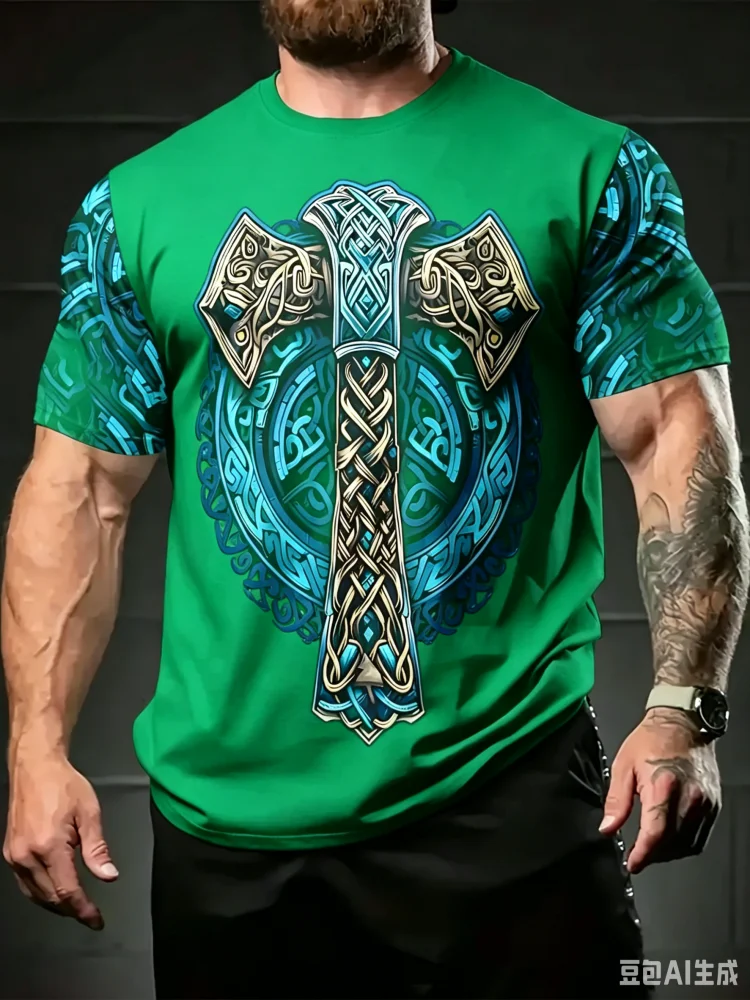 Camiseta Masculina Nova com Es - Summer Viking Clothing avaliação e preço