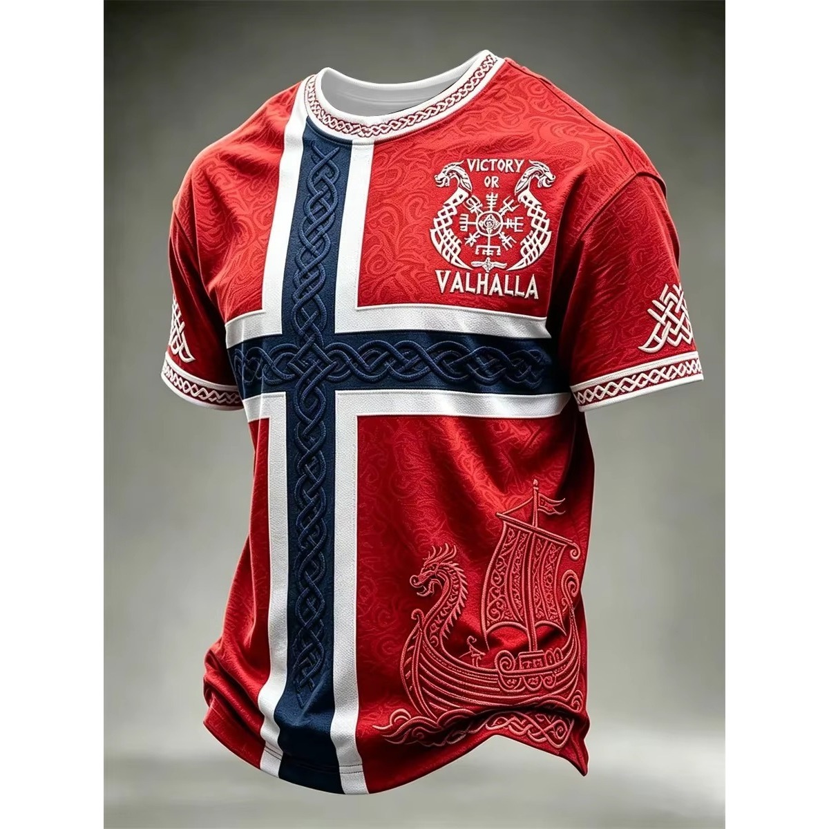 Camiseta Viking da Noruega par - Summer Viking Clothing avaliação e preço