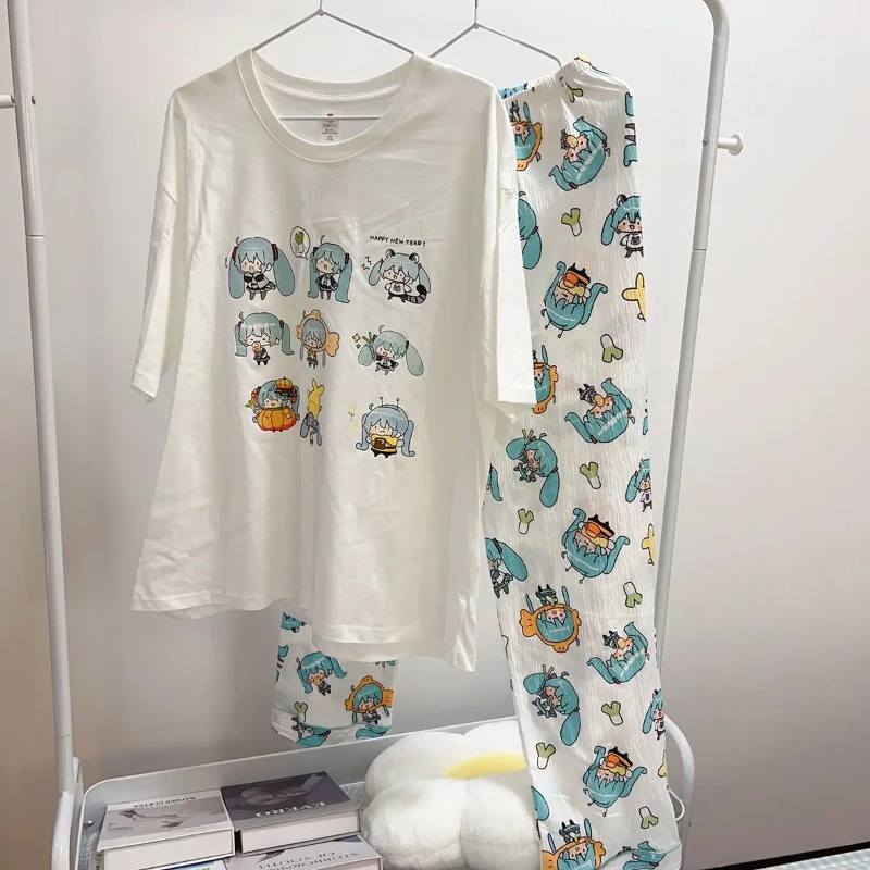 Novos pijamas Hatsune Miku de  - Japan Summer Festival Clothing avaliação e preço