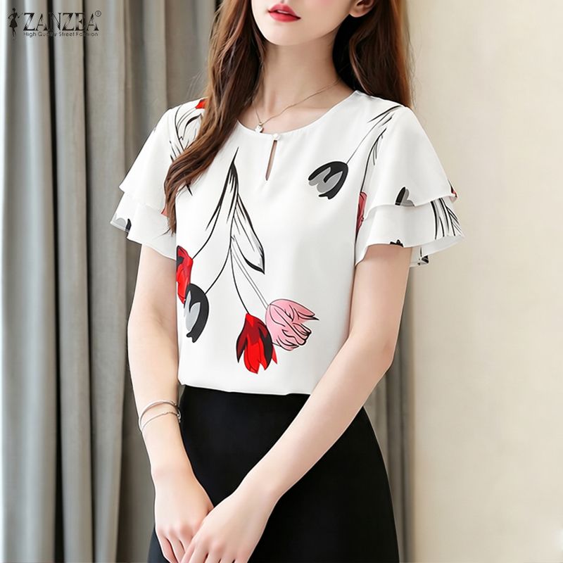 Blusas Femininas ZANZEA de Ver - Summer Clothing Layering avaliação e preço