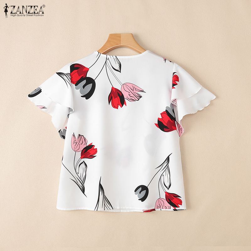Blusas Femininas ZANZEA de Ver - Summer Clothing Layering avaliação e preço