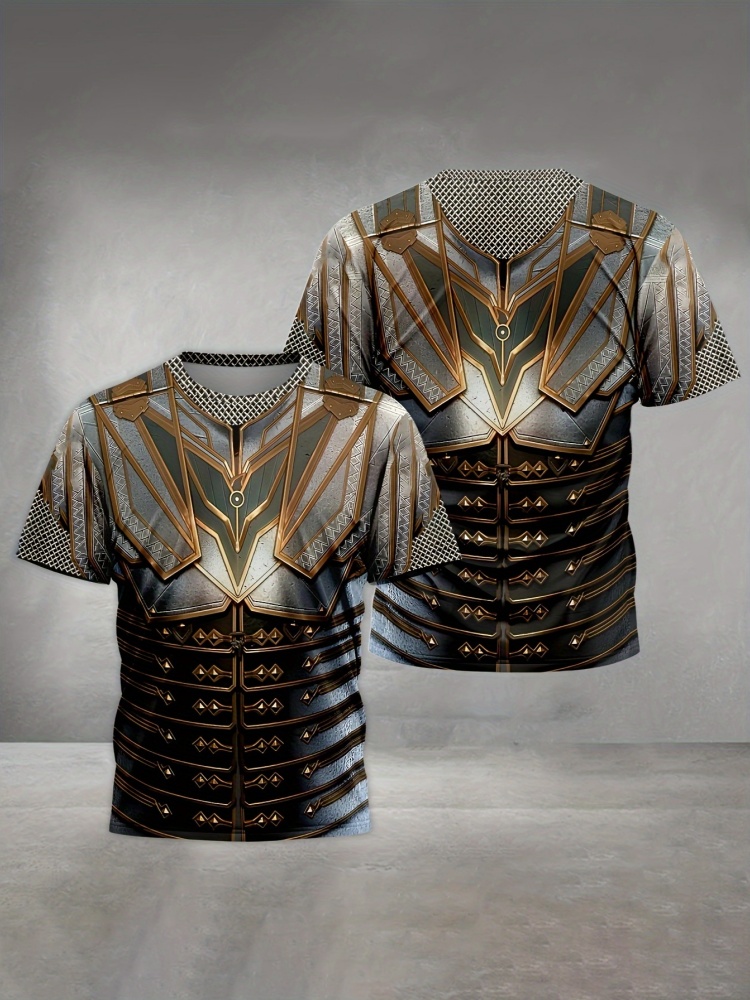 3d impresso rua cavaleiro ouro - Summer Knights Clothing avaliação e preço