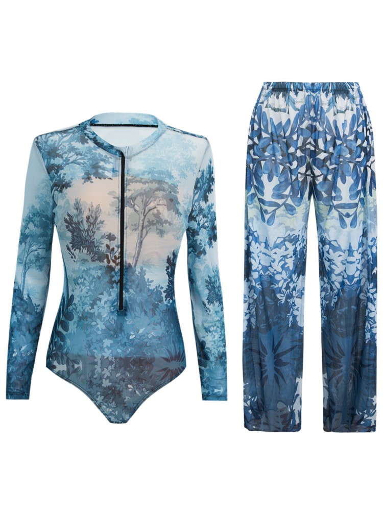 Conjunto de 2 peças de roupa d - Swim Cover Up Mesh avaliação e preço