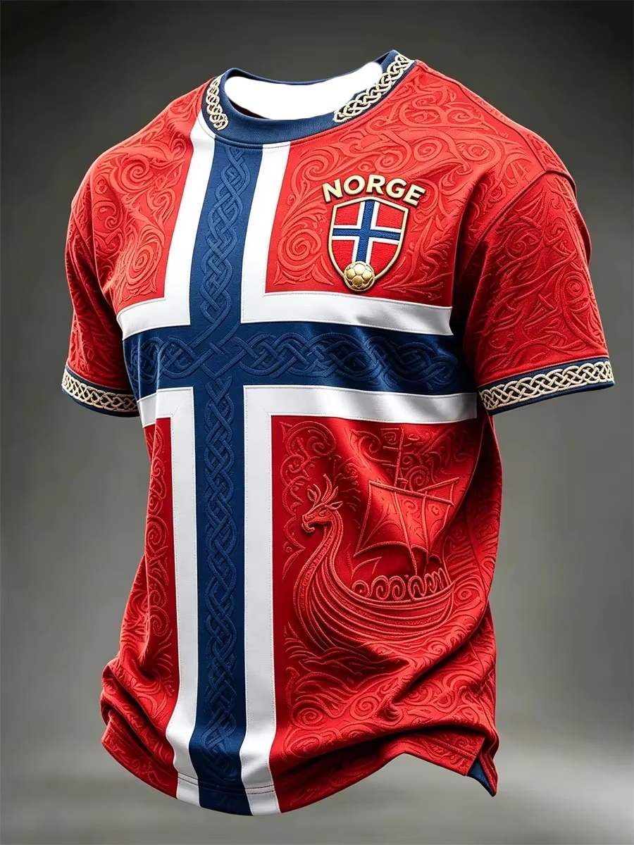 Camisa de Futebol Masculina No - Summer Viking Clothing avaliação e preço