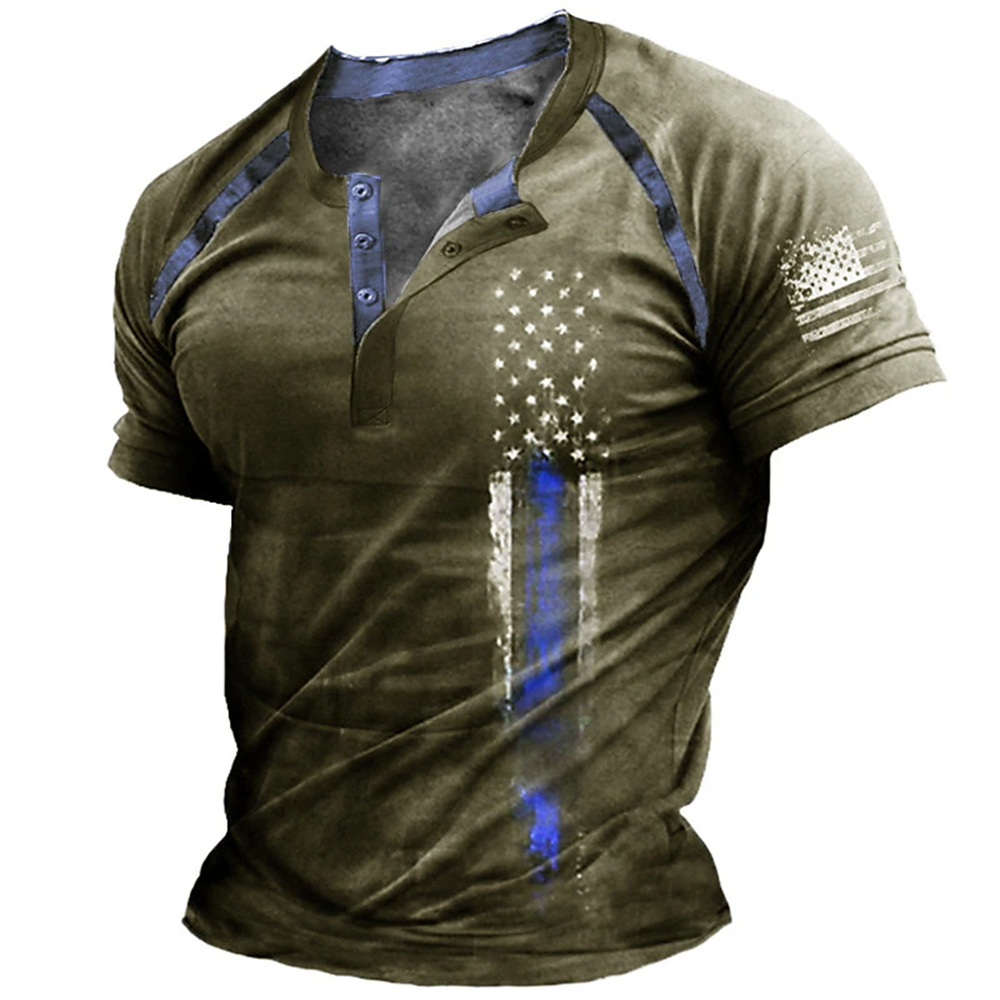 Camisa Masculina Engraçada com - Summer Clothing Line avaliação e preço