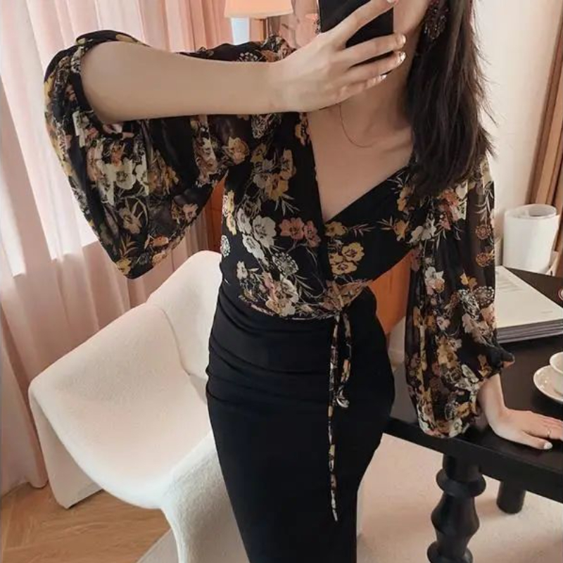 Estilo japonês vintage blusas  - Crop Blouse Linen avaliação e preço