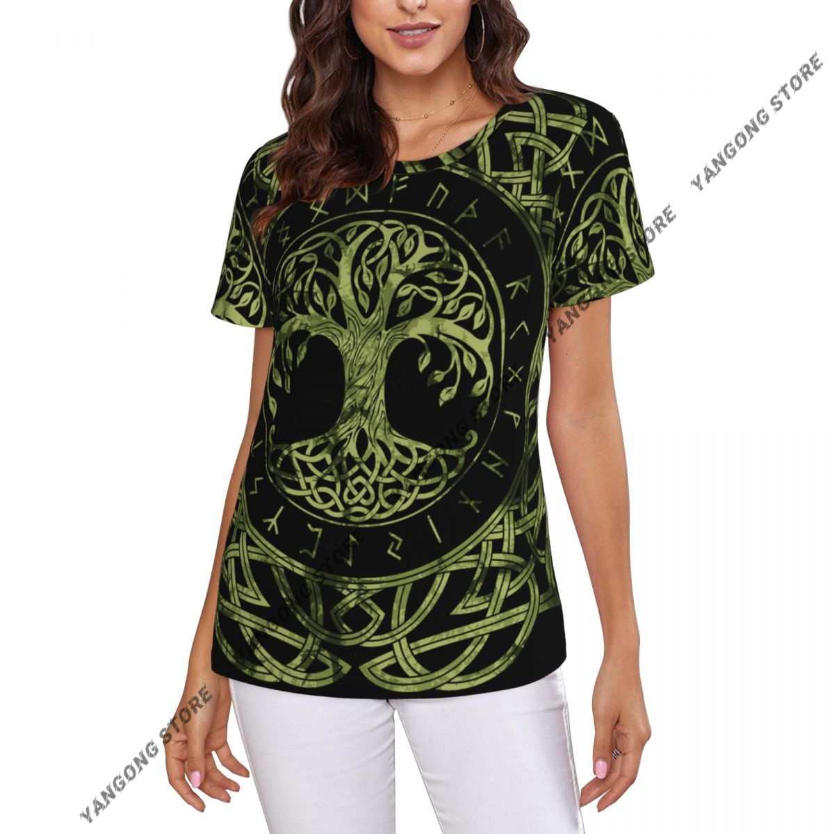 Camiseta feminina nórdico viki - Summer Viking Clothing avaliação e preço