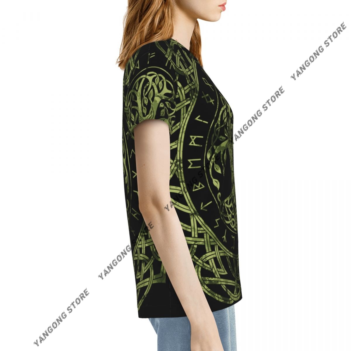 Camiseta feminina nórdico viki - Summer Viking Clothing avaliação e preço