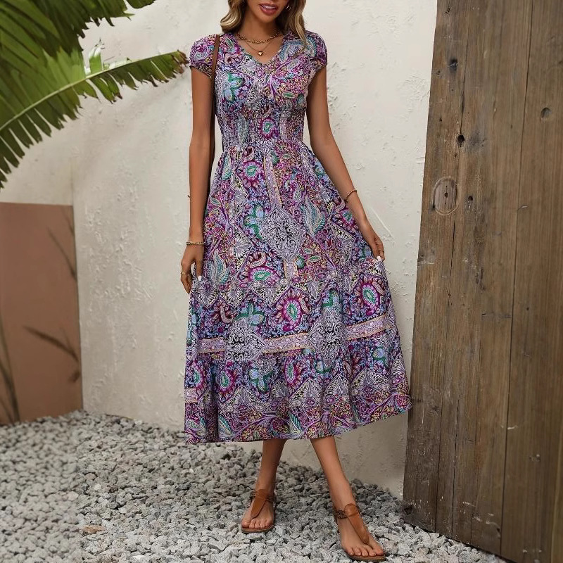 Vestido Maxi Boêmio Feminino P - Summer Clothing Juniors avaliação e preço