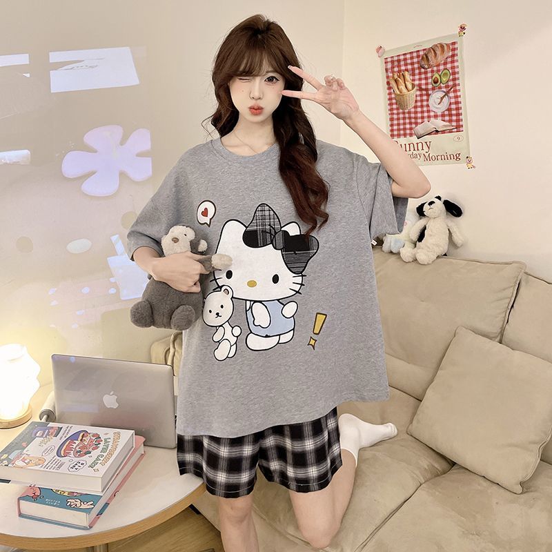 Pijama Feminino Hello Kitty de - Summer Clothes avaliação e preço