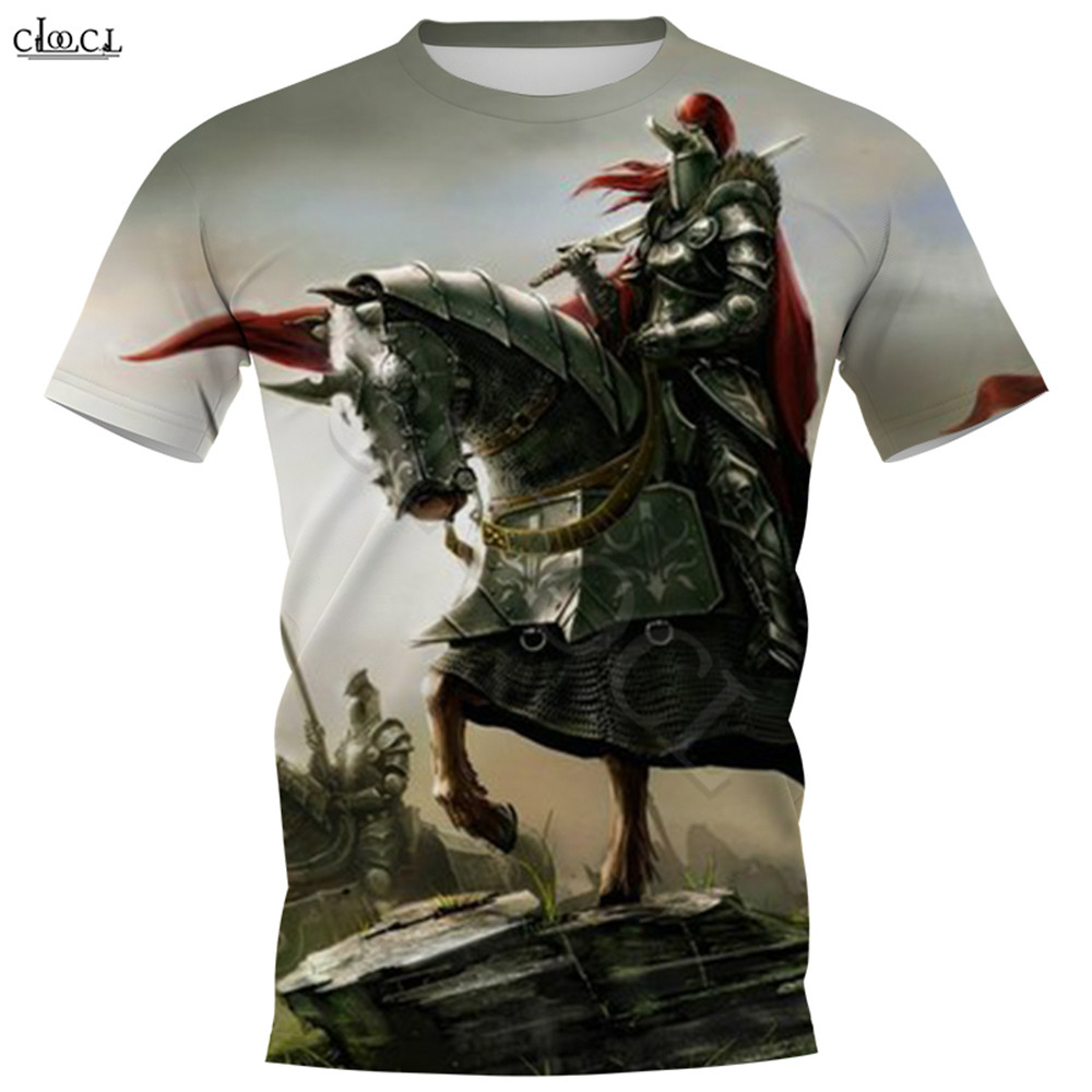 Hx cavaleiros templários camis - Summer Knights Clothing avaliação e preço