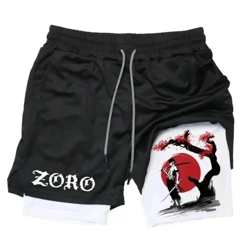 Shorts Esportivos Dupla Camada - Summer Clothing Layering avaliação e preço