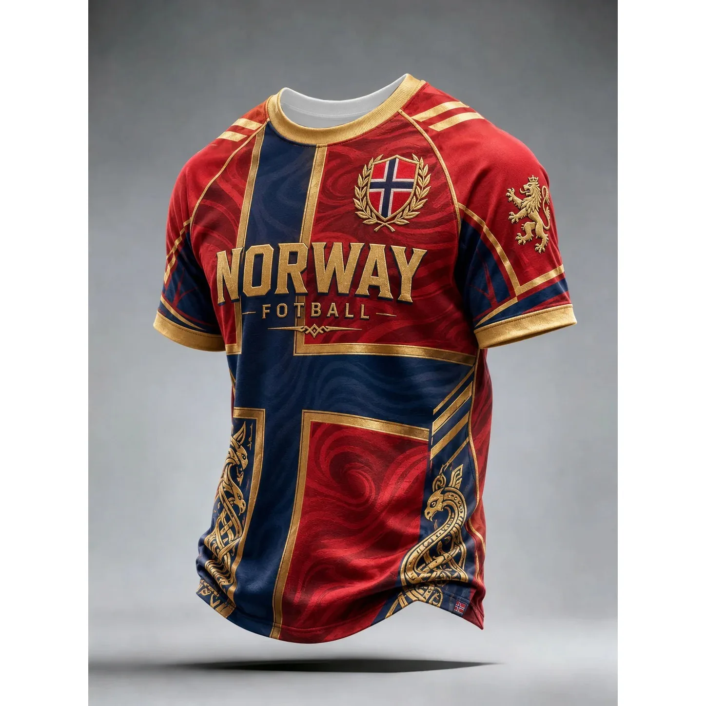 Camisa de Torcedor Estilo Retr - Summer Viking Clothing avaliação e preço