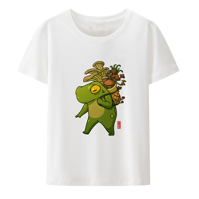 Sapo bonito fazendo origami ar - Summer Clothing Essentials Women avaliação e preço