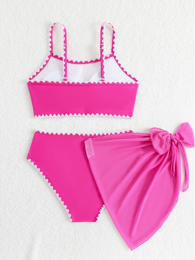 Biquíni Infantil Feminino 2026 - Swim Cover Up Mesh avaliação e preço