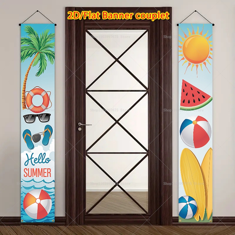 Decorações de Festa de Verão 2 - Summer Clothing Banner avaliação e preço