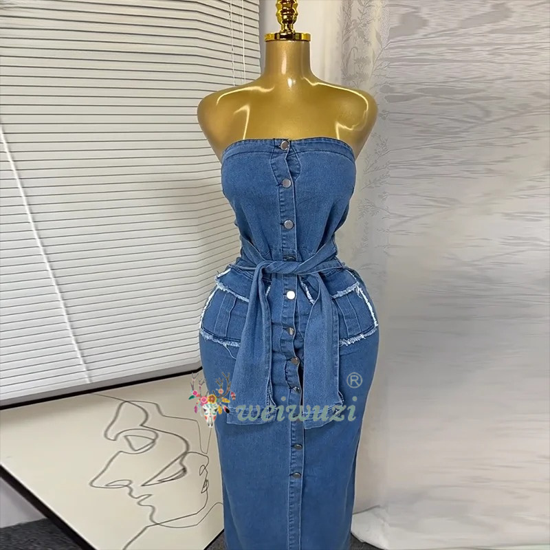 Vestido Jeans Feminino Retrô T - Summer Clothing Juniors avaliação e preço