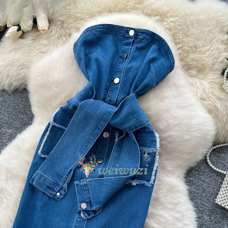 Vestido Jeans Feminino Retrô T - Summer Clothing Juniors avaliação e preço
