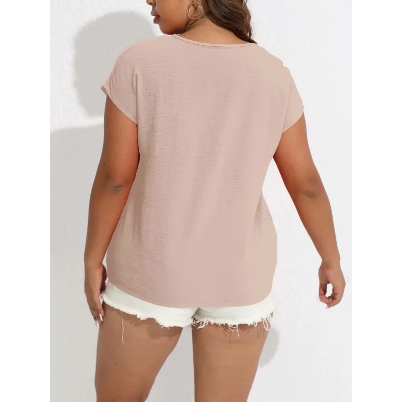 Camiseta com decote em v femin - Summer Upf Clothing avaliação e preço