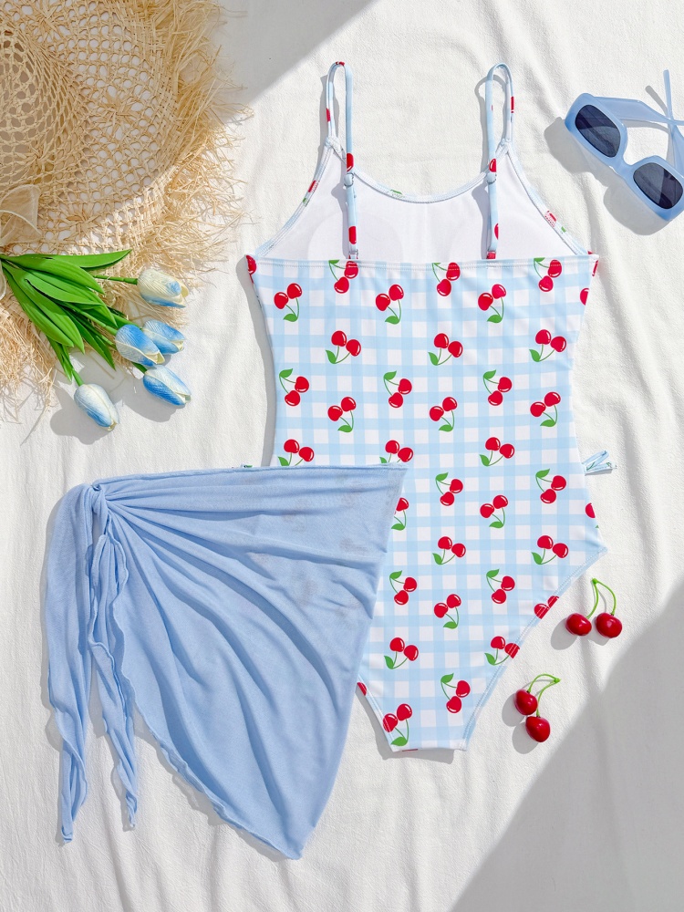 Maiô Infantil Feminino One Pie - Swim Cover Up Mesh avaliação e preço