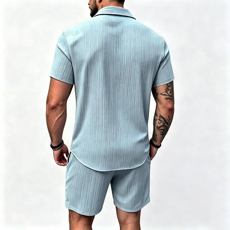 Conjunto Masculino Novo 2026:  - Summer Clothing Line avaliação e preço
