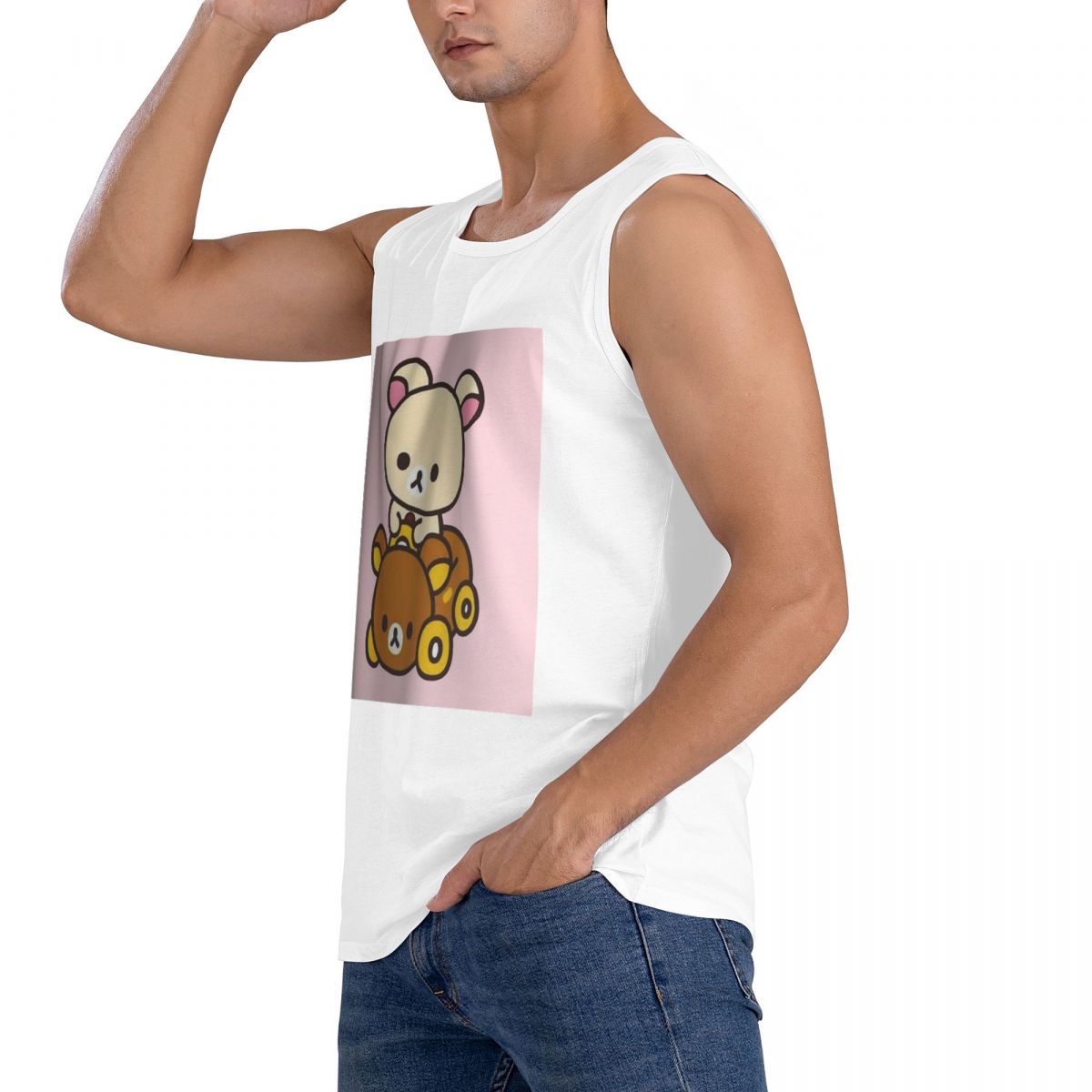 Camiseta sem mangas 100% algod - Summer Clothing Drive avaliação e preço
