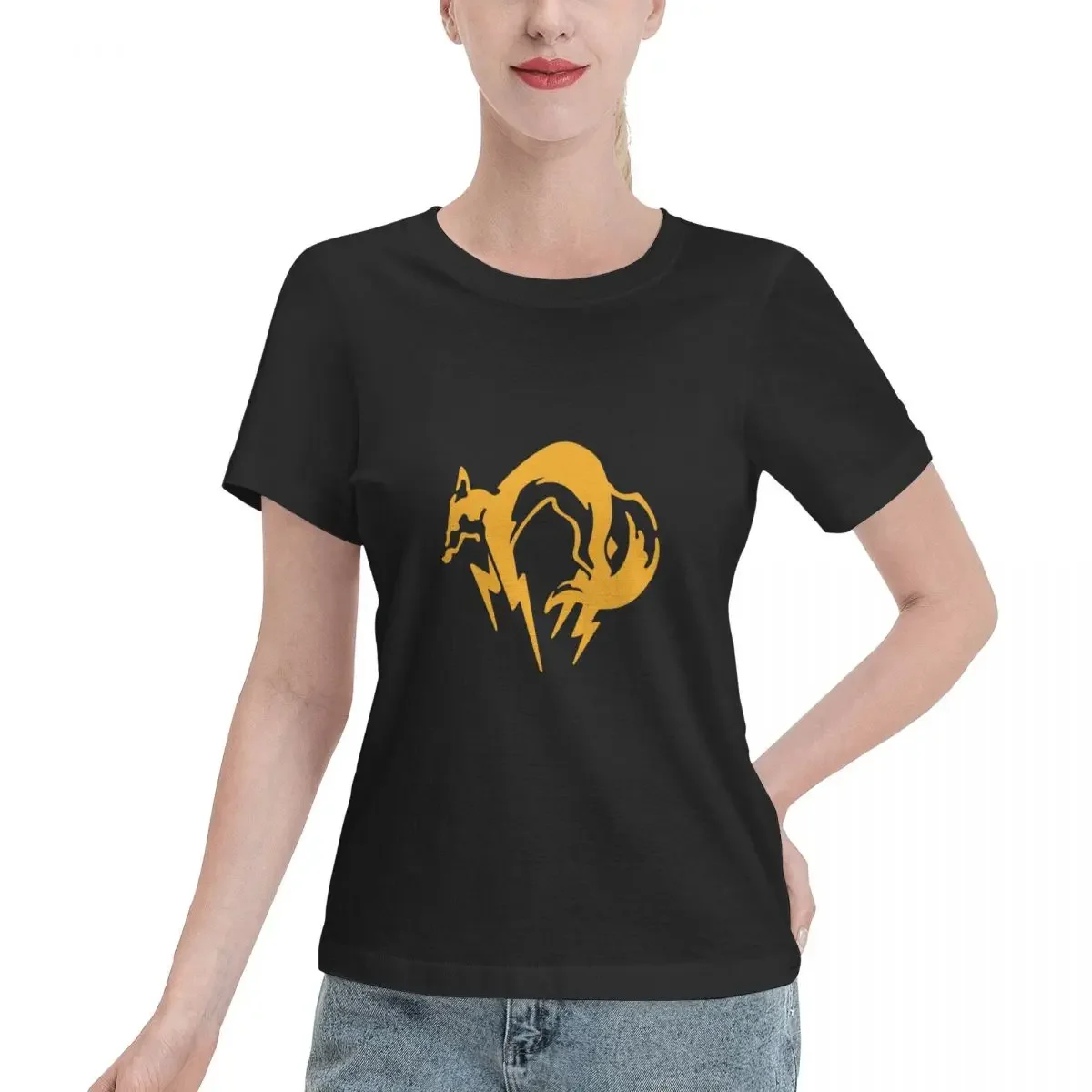 Camiseta Metal Gear Solid Fox  - Summer Clothing Essentials Women avaliação e preço