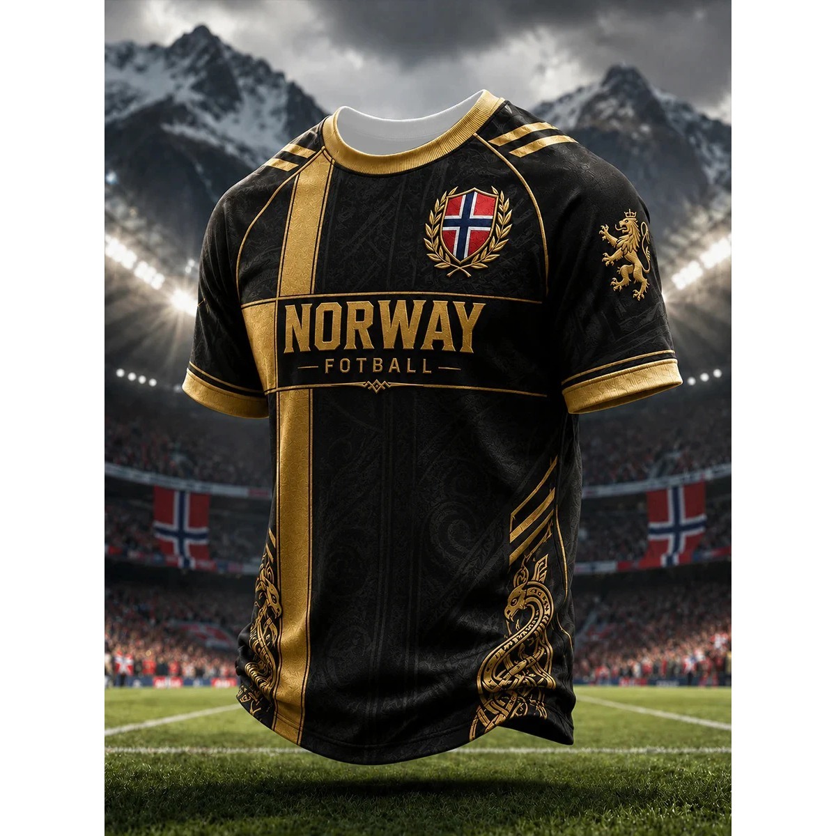 Camiseta de Futebol da Noruega - Summer Viking Clothing avaliação e preço