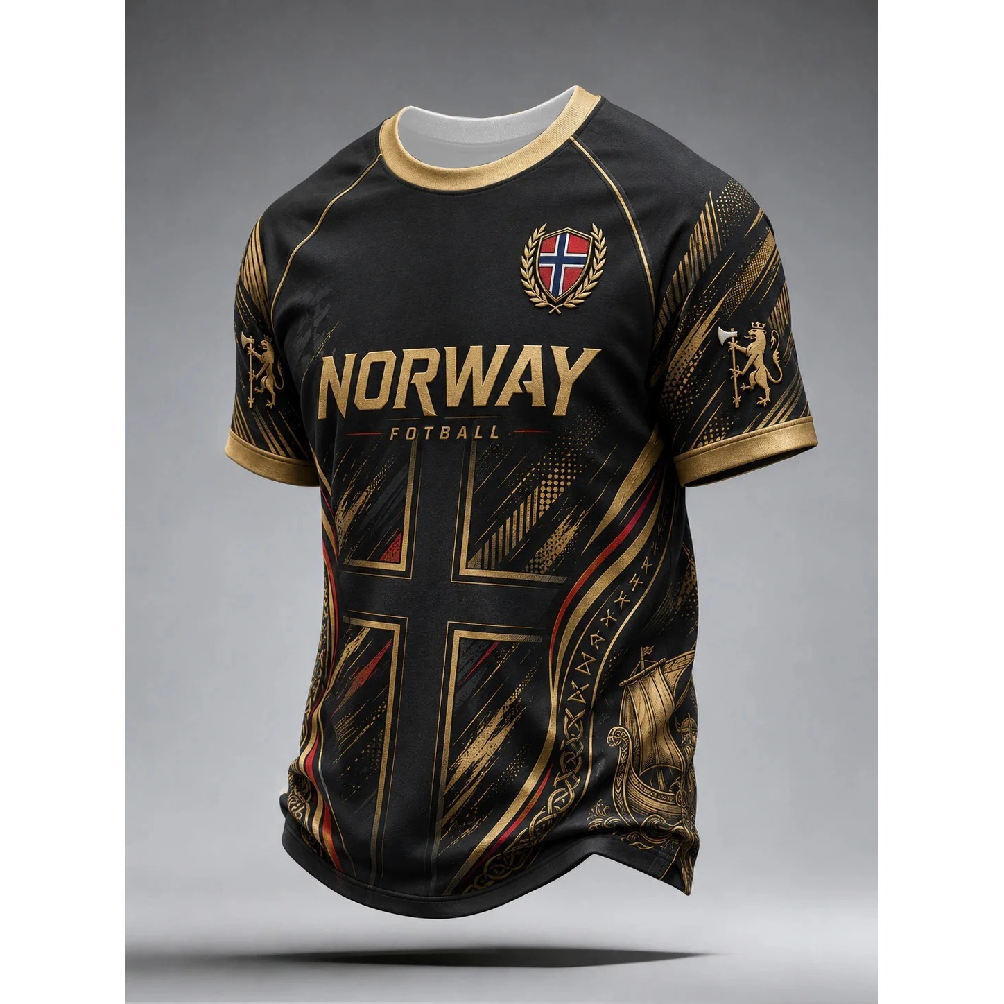 Camiseta de Futebol da Noruega - Summer Viking Clothing avaliação e preço