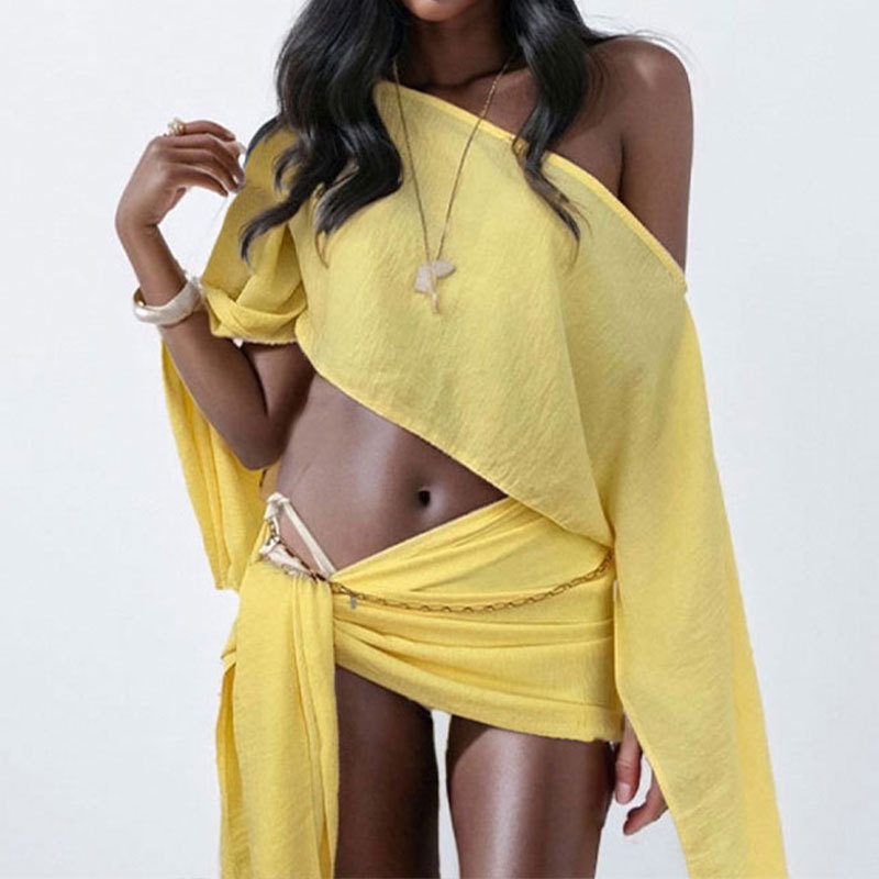 Mulheres duas peças define ver - Summer Clothing Juniors avaliação e preço