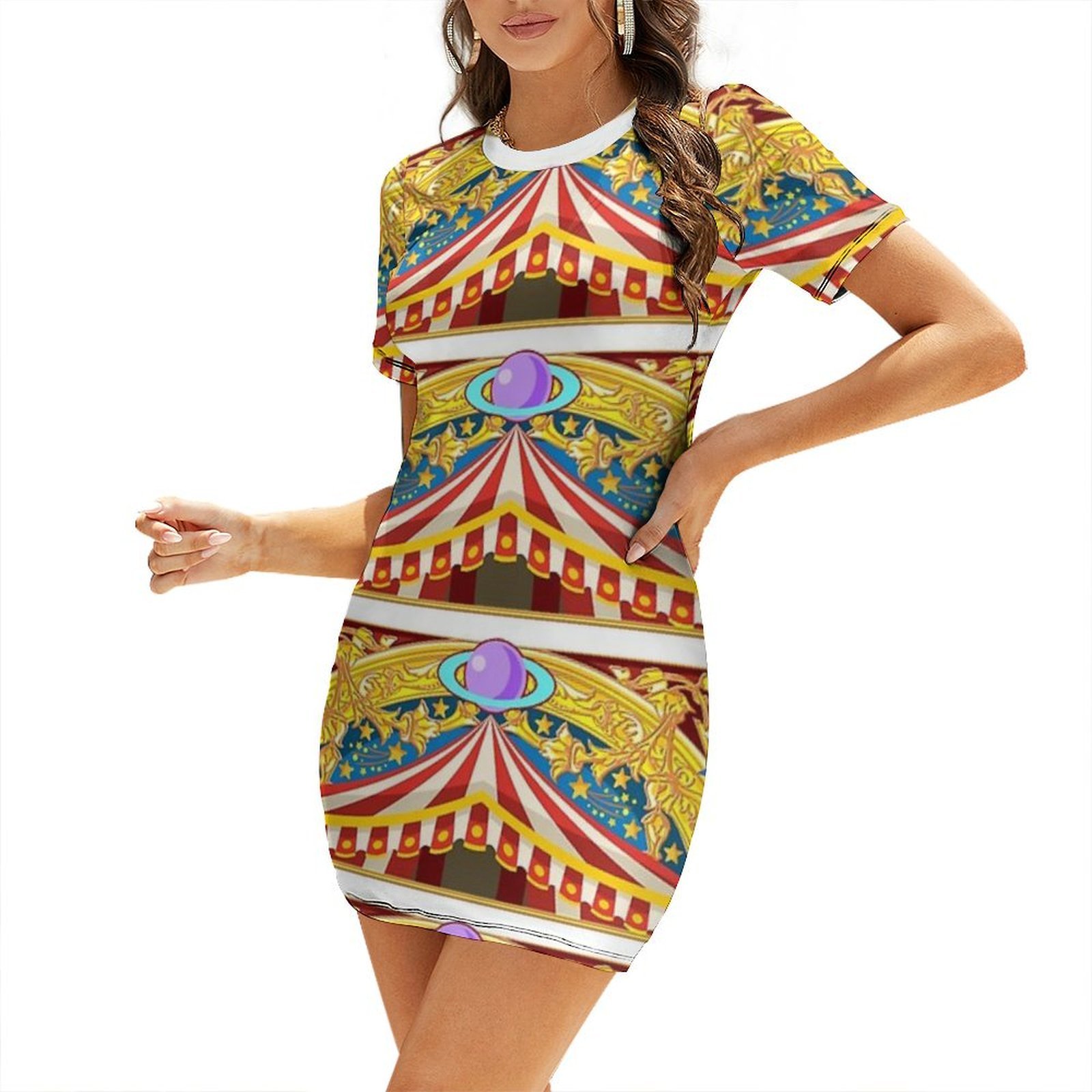 Vestido de Verão Feminino com  - Summer Clothing Banner avaliação e preço