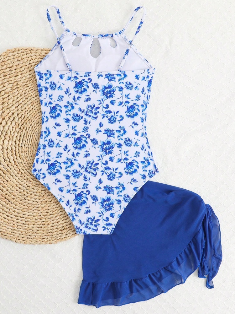 Maiô Infantil Feminino One Pie - Swim Cover Up Mesh avaliação e preço