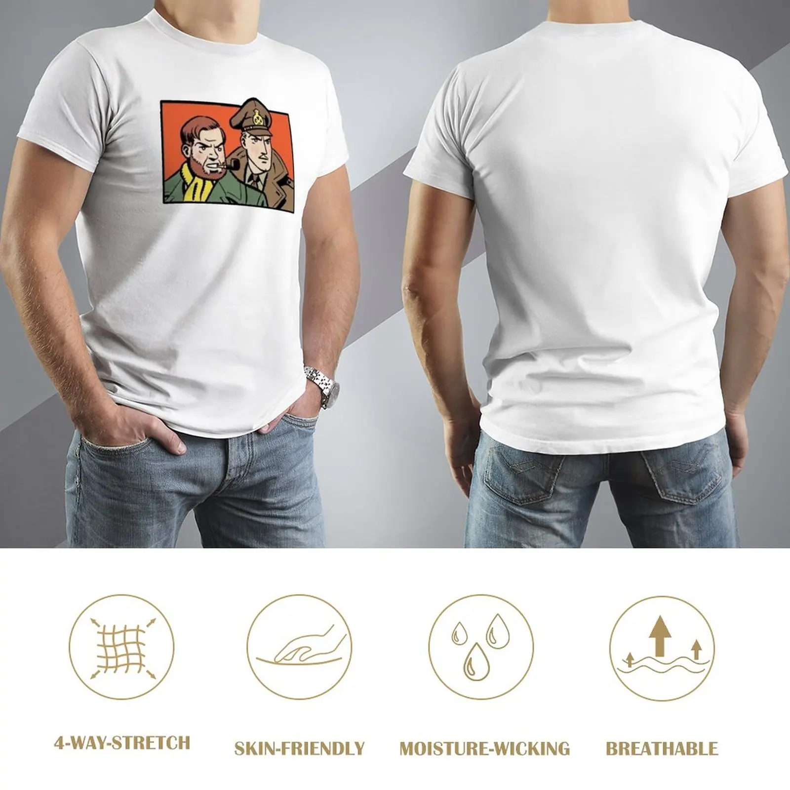 Blake e Mortimer Banner Figura - Summer Clothing Banner avaliação e preço